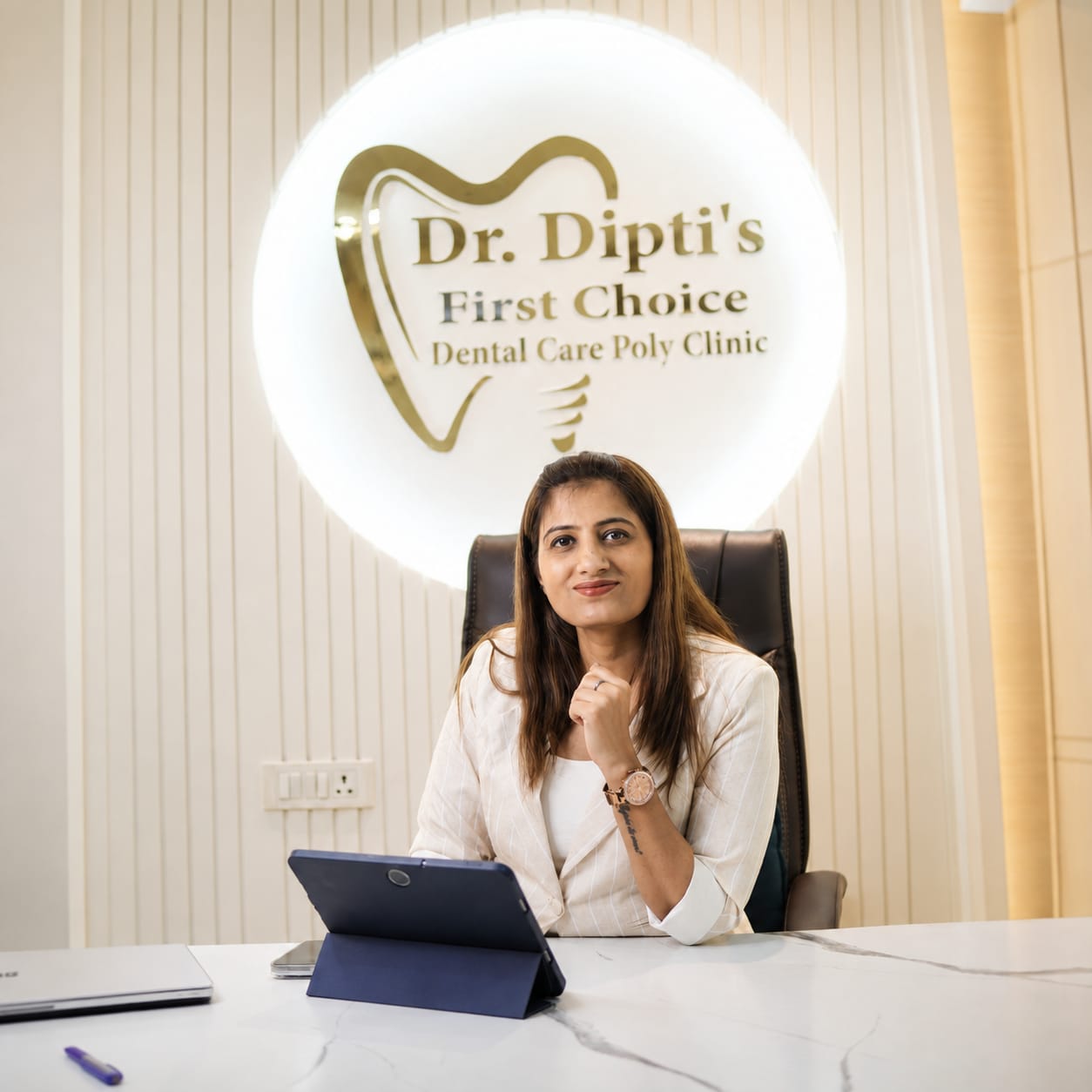 Dr. Dipti at First Choice Dental Clinic, Sarkanda, Bilaspur